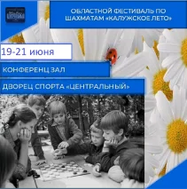 19.06. – 21.06. Областной шахматный детский фестиваль «Калужское лето»
